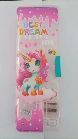Estojo Escolar Feminino Unicornio da BaBy