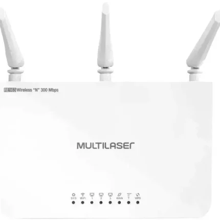 Roteador Multilaser RE163V 300Mbps - 3 Antenas 4 Portas